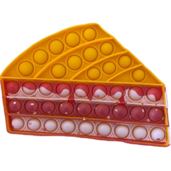 Fidget Toy Pop Its Cheesecake - Picture 1 of 1